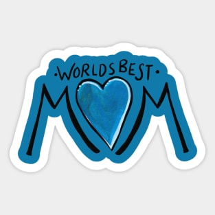 World's Best Mom Sticker